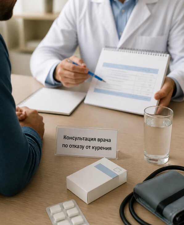 Консультация врача по отказу от курения для взрослых в Кандалакше